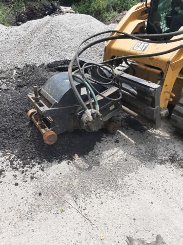 skid steer asphalt grinder attachment|miller attachment for skid steer.